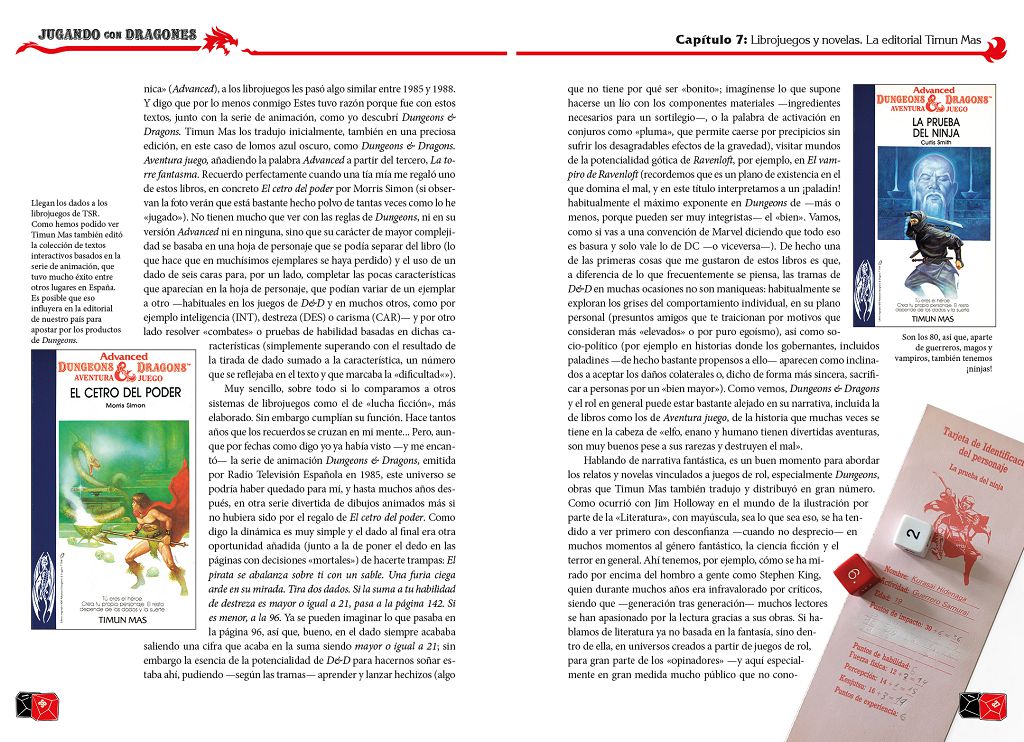 Librojuegos y novelas